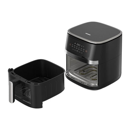 Friteuza cu aer cald Heinner EffectHeat Fusion HAF-C7DH20BK, 7 L, 2000 W, incalzire dubla, 12 programe - imagine 3
