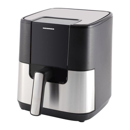 Friteuza cu aer cald Heinner HealthyEra 15 HAF-H6BKS1500, 5.5 L, 1500 W, display tactil, 8 programe