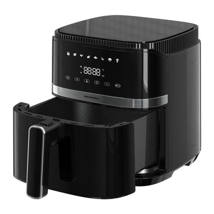 Friteuza cu aer cald Heinner VarietyFry HAF-B5BK1500, 5 L, 1500 W, display tactil, 8 programe, negru - imagine 3