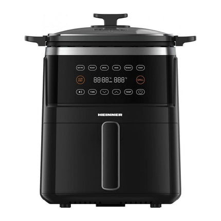 Friteuza cu aer cald si grill Heinner VastCook HAFG-B5BK2600, 5 L, 2600 W, 2 in 1 - imagine 3