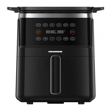Friteuza cu aer cald si grill Heinner VastCook HAFG-B5BK2600, 5 L, 2600 W, 2 in 1 - imagine 4