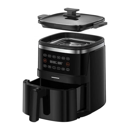 Friteuza cu aer cald si grill Heinner VastCook HAFG-B5BK2600, 5 L, 2600 W, 2 in 1 - imagine 5