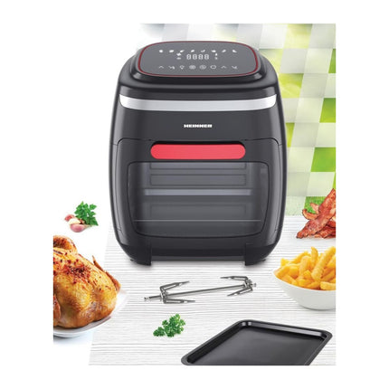 Friteuza cu aer cald tip cuptor Heinner HAF-B2000FB, 11 L, 2000 W, rotisor, 8 programe - imagine 6