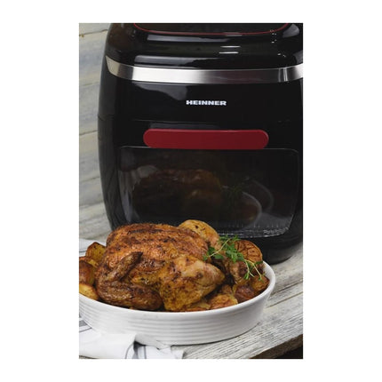 Friteuza cu aer cald tip cuptor Heinner HAF-B2000FB, 11 L, 2000 W, rotisor, 8 programe - imagine 8