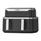 Friteuza dubla cu aer cald Heinner HAF-DDB9BK26, 9 L (2 x 4.5 L), 2600 W, 10 programe, negru