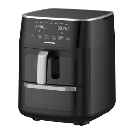 Friteuza dubla cu aer cald Heinner OvenFry Cook HAFO-M11BK1700, 11 L (6 L + 5 L), 1850 W - imagine 2