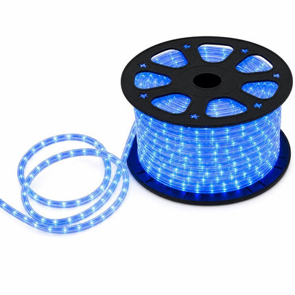 Furtun leduri albastru 80m