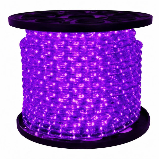 Furtun luminos violet rola 80m