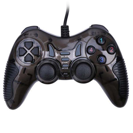 Gamepad cu USB DoubleShock Transparent, TED