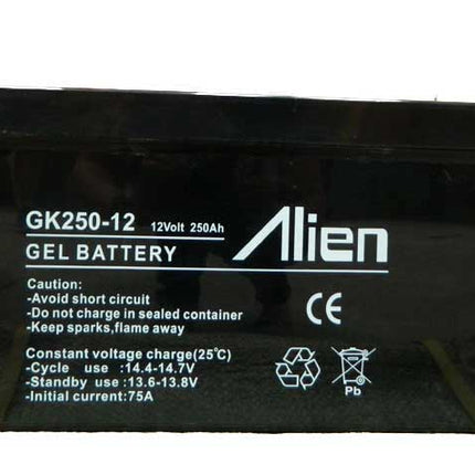 Acumulator gel 12V 250A Alien