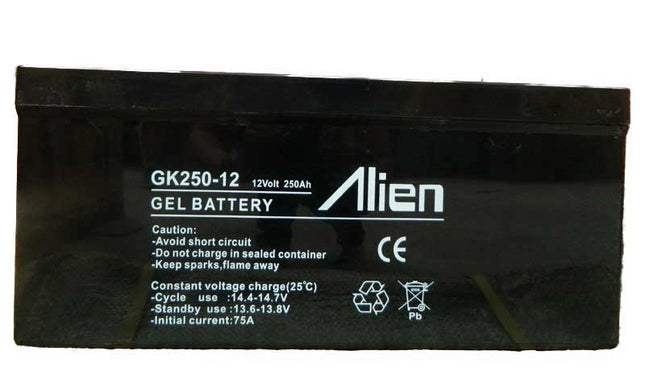 Acumulator gel 12V 250A Alien
