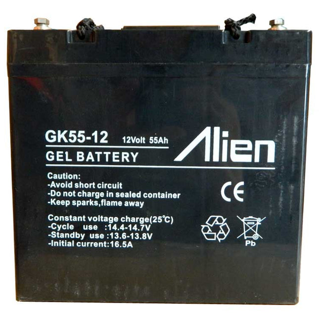 Acumulator gel 12V 55A Alien