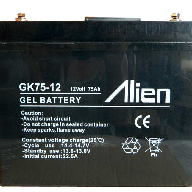 Acumulator gel 12V 75A Alien