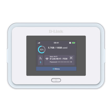 Hotspot mobil 5G D-Link F530, Wi-Fi 6 AX3000, baterie 5260 mAh, ecran tactil - imagine 2