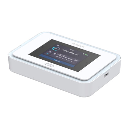 Hotspot mobil 5G D-Link F530, Wi-Fi 6 AX3000, baterie 5260 mAh, ecran tactil - imagine 3