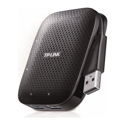 Hub USB 3.0 TP-Link UH400, 4 porturi USB-A, 5 Gbps, negru