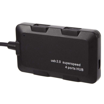 Hub USB spliter HI SPEED cu 4 posturi si micro USB 2.0, TED