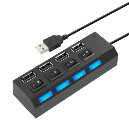 Hub USB spliter cu 4 posturi USB 2.0 HI SPEED switch , TED