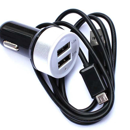 Incarcator micro usb auto 2.1A