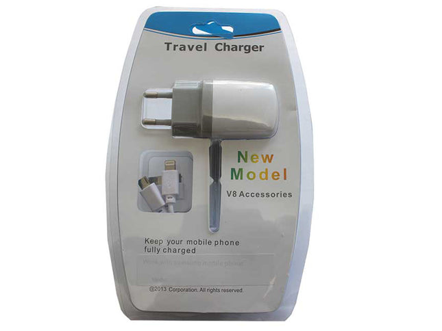 Incarcator priza 3 mufe Iphone/microusb/Samsung