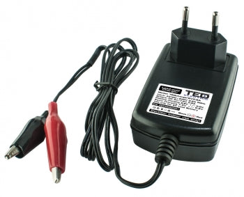 Incarcator Acumulator 6V Putere Incarcare 1A, Incarca Baterie Pana la 15 Ah, TED