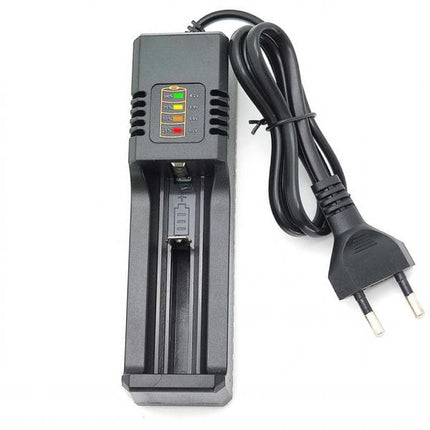 Incarcator Li-Ion 3.7V cu 1 Canal de Incarcare si Indicator, Incarca cu 1A, TED Electric MS-181AX