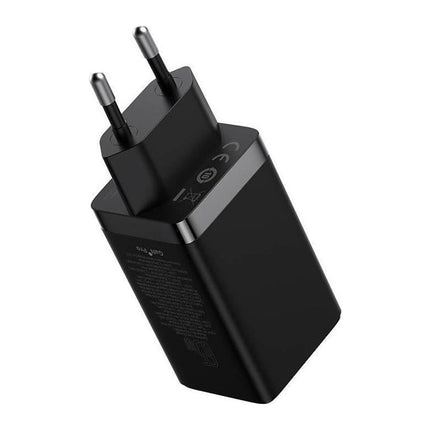 Incarcator retea Baseus GaN5 Pro 65 W, 2x USB-C + 1x USB-A, cablu USB-C 100 W inclus - imagine 6