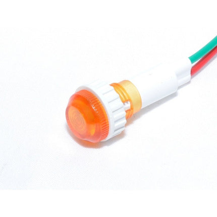 Indicator martor culoare portocaliu fir 12V