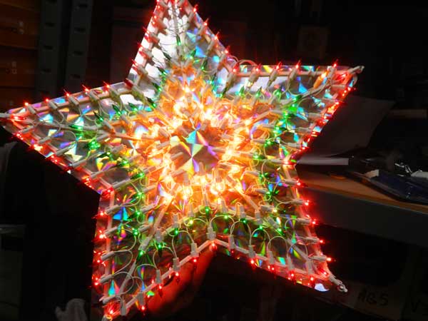 Instalatie ornament stea