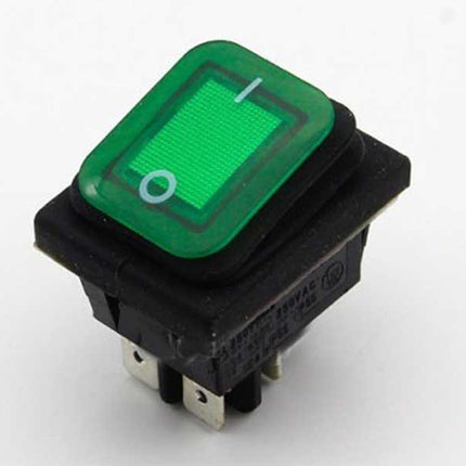 Intrerupator IRS 16A led verde