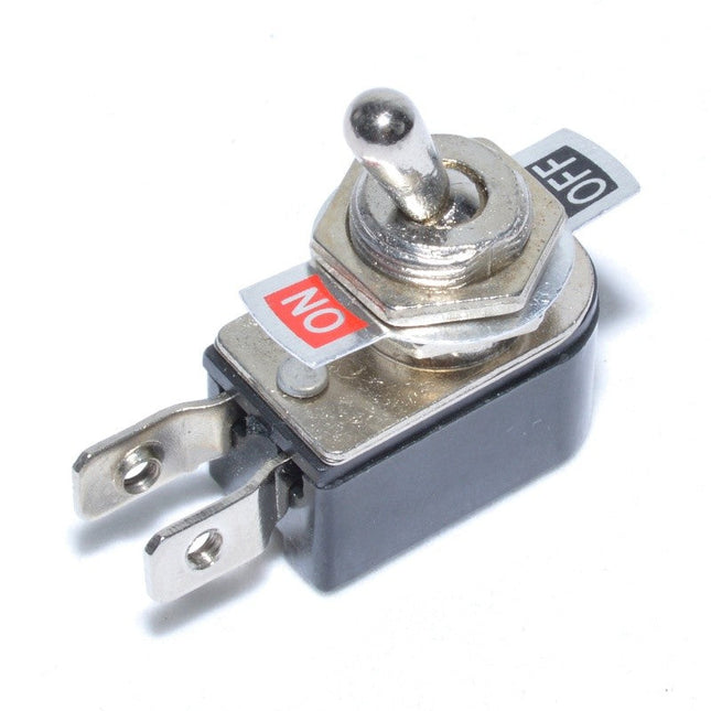 Intrerupator basculant metalic 2P lateral 3A 250V - Aparataj electric