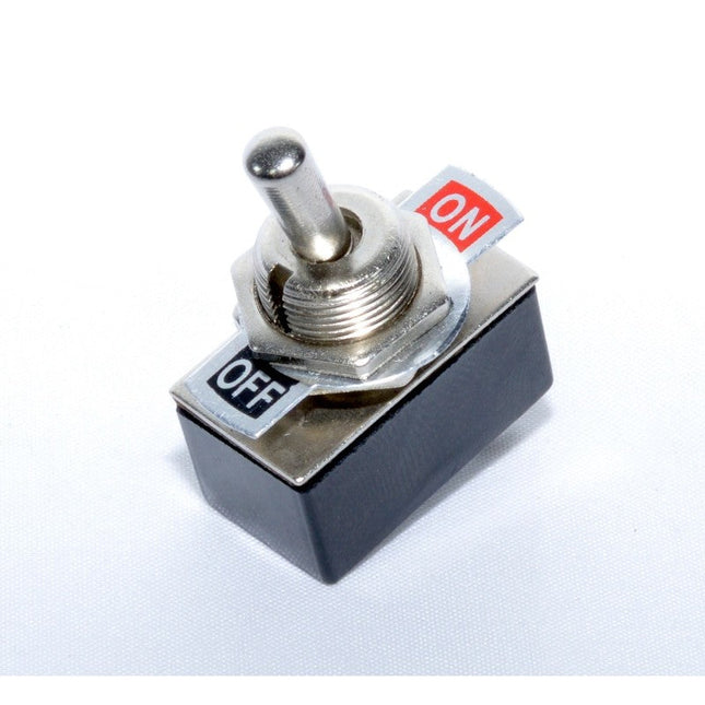 Intrerupator basculant metalic ON-OFF 2p 2A 250V - Aparataj electric