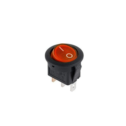 Buton led rosu 220V pentru instalatii