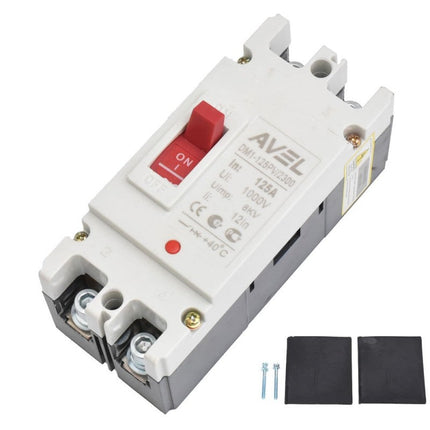 Intrerupator pentru baterii MCCB 125A 1000V DC