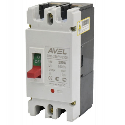 Intrerupator pentru baterii MCCB 250A 1000V DC
