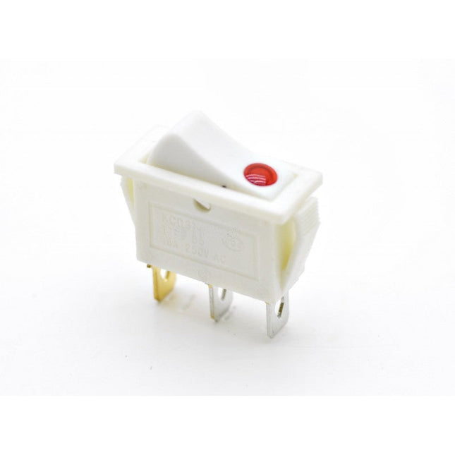 Intrerupator ingust alb 220V pentru protectie - Aparataj electric