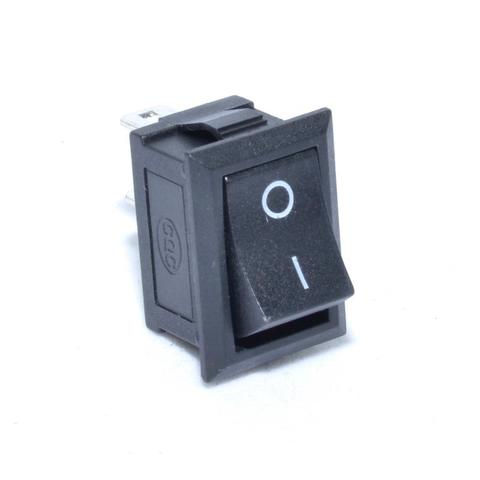 Buton intrerupator mic negru ON-OFF 2 - Aparataj electric