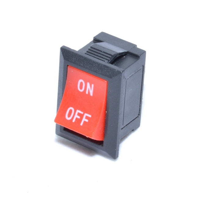 Buton intererupator mic rosu ON-OFF 2