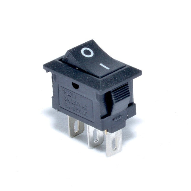 Buton intrerupator mic ON-OFF negru 3 - Aparataj electric