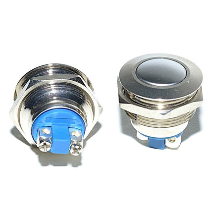 Buton metalic prin apasare fara retinere 19mm 3A 220V