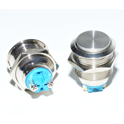 Buton metalic prin apasare retinere 19mm 3A 220V