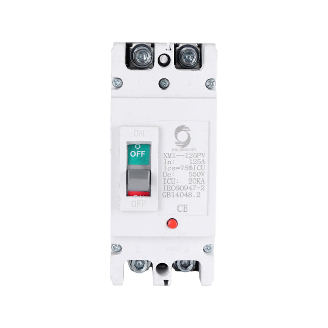 Intrerupator pentru baterii MCCB 125A 550V DC