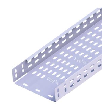 Jgheab metalic perforat 600x60x1.2mm