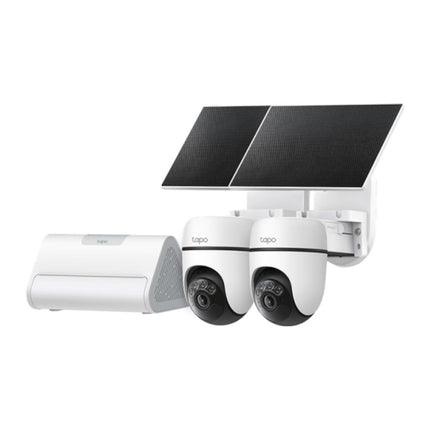 Kit 2 camere solare TP-Link Tapo HB112, 2K Pan/Tilt, baterie + panou solar, hub inclus - imagine 4