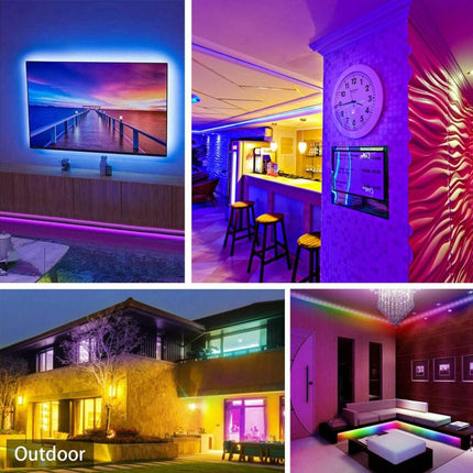 Kit banda led RGB bluetooth telecomanda, 10m