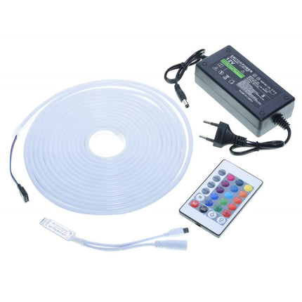 Kit Banda Led Flexibil RGB Neon, 12V