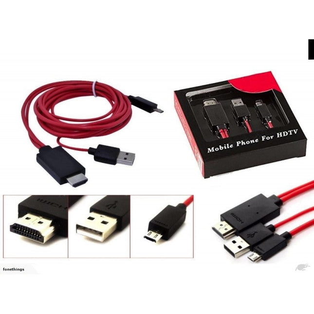 KIT Cablu MHL Samsung Hdmi-Micro-Usb HDTV Hdmi Usb