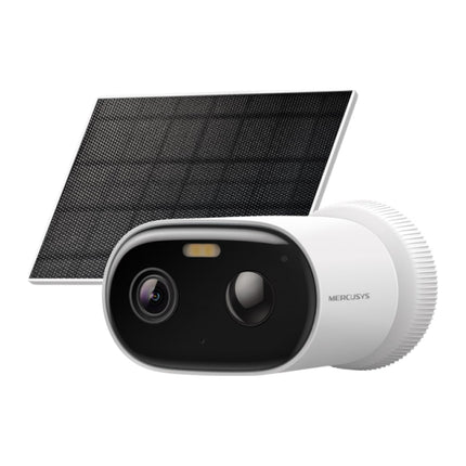 Kit camera solara Mercusys MC410 KIT, 2K 3MP, Wi-Fi 2.4/5 GHz, baterie 5200 mAh, IP65