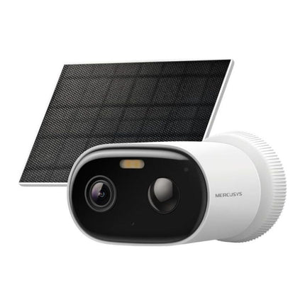Kit camera solara Mercusys MC410 KIT, 2K 3MP, Wi-Fi 2.4/5 GHz, baterie 5200 mAh, IP65 - imagine 2