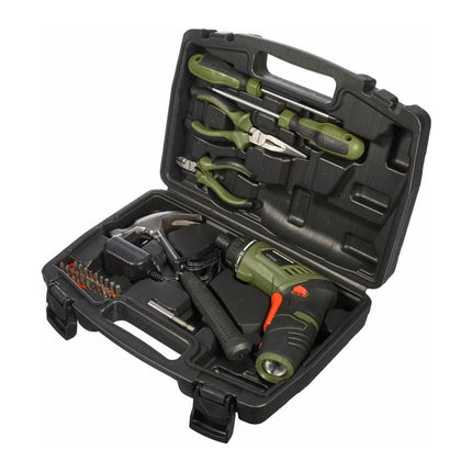 Kit surubelnita cu acumulator Heinner VTE002, 3.6 V Li-Ion, 4.5 Nm, cu unelte de mana si 20 biti
